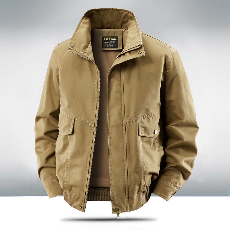 2026 Men's Jeep Style Thin Workwear Jacket - Outdoor Stand Collar