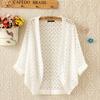 Hollow Lace Sunscreen Cardigan with Loose Knit Straps, Air-conditioned Jacket, Spring and Autumn  Thin Women's Clothing