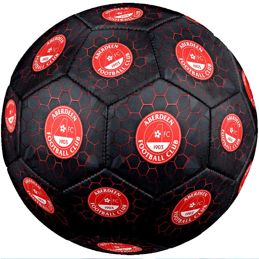 Aberdeen FC Size 5 Standard Football Durable Training Match Soccer Ball for Adult Outdoor Sports