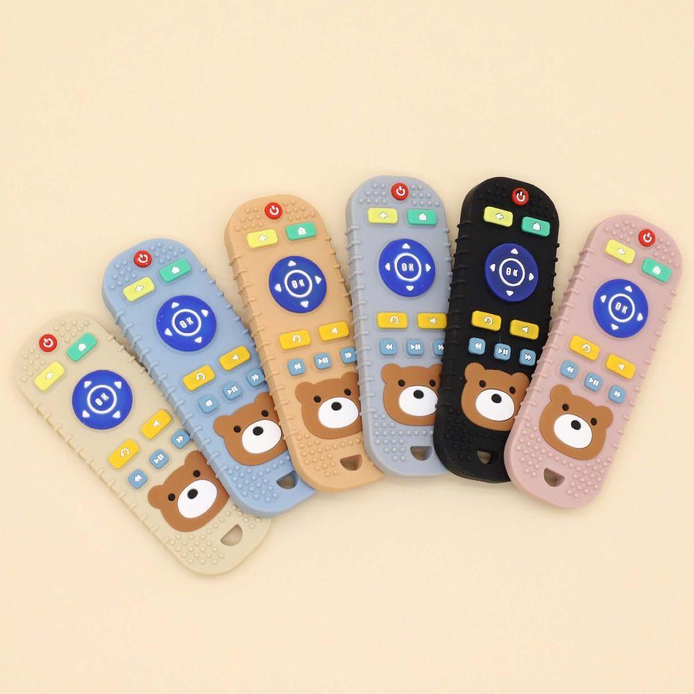 Силиконовая игрушка для снятия боли при прорезывании зубов Медведь Сенсорные развивающие игрушки Новые детские прорезыватели для зубов Дети