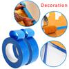 2/6/10Roll Paint Tape Blue Multi-surface Construction Masking Easy Removal Security Wall Painting 20M/Roll Home