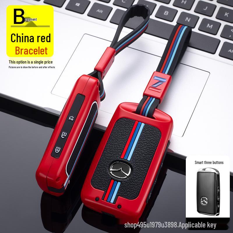 Совместимый чехол для ключа для Mazda CX-5 2022 года, Mazda 3 следующего поколения, Axela и CX-30