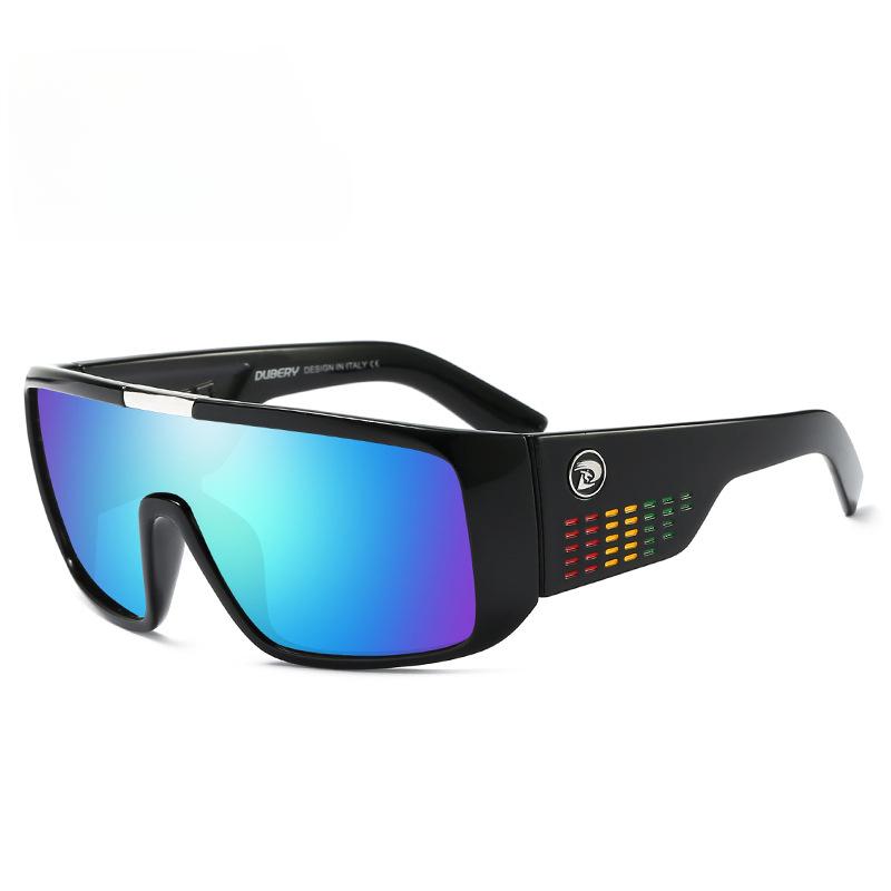 Sunglasses Big Glasses Frame One-piece Lens Cycling Sports Goggles Windproof Sand Sunglasses