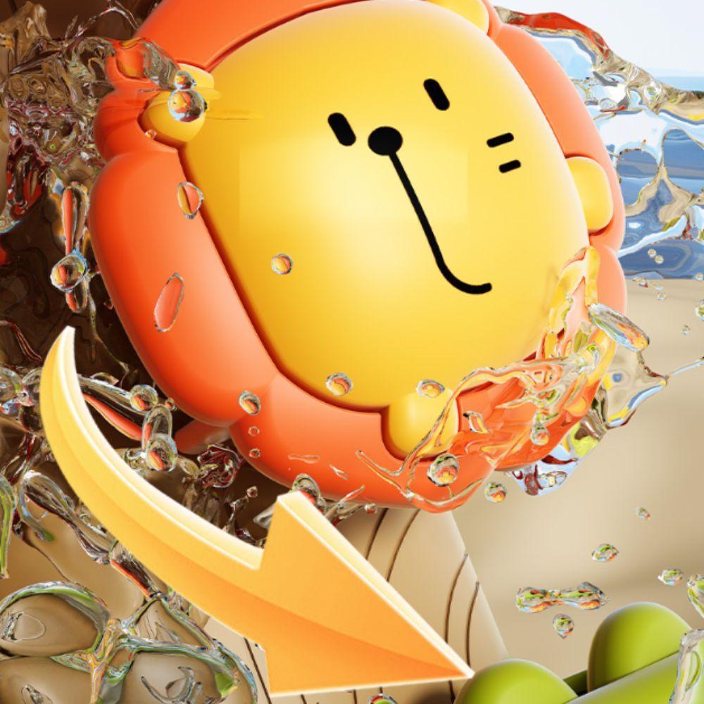 Crocodie Rotating Water Wheel Toy Wall Suction Cup Baby Shower Toy Baby Spin Top Bath Toys  Bathtub