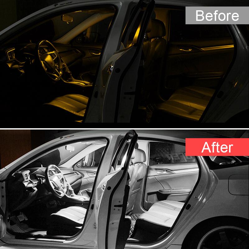 Для Toyota Land Cruiser 100 200 LC200 Prado 120 150 FJ Cruiser Avensis T25 T27 Prius 20 30 Prius A V Автомобильные светодиодные лампы Аксессуары