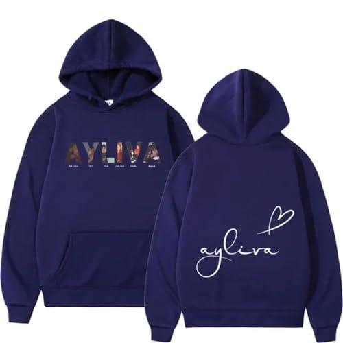 Cartoon Novelty Beautiful Cute Y2k Ayliva printed Hoodies Sweatshirts Men/Women Sweatshirt Fashion Casual Long Sleeve Pullovers