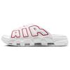 Air More Uptempo Slide White University Red Unisex Sneakers FD9883-100