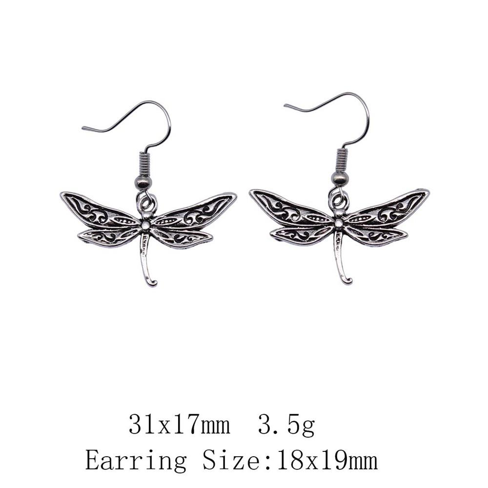 Выпускные серьги Ювелирные изделия Стрекоза Бабочка Серьги-подвески и висячие серьги Сувенирные серьги в стиле бохо