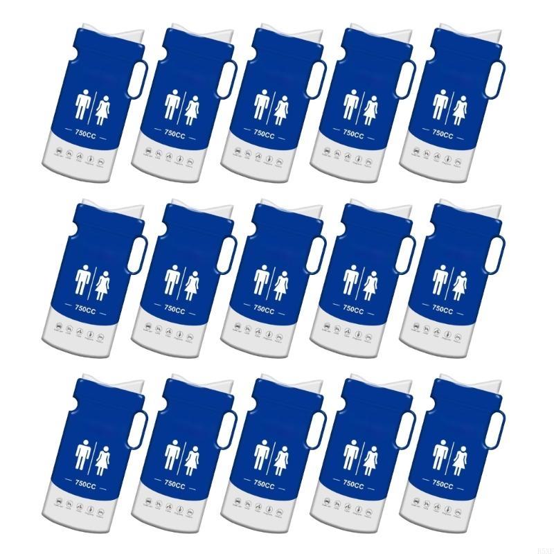 2025 New 15pcs Disposable Emergency Urinal Vomit Bag with Leakproof Seal Camping Pee Bag