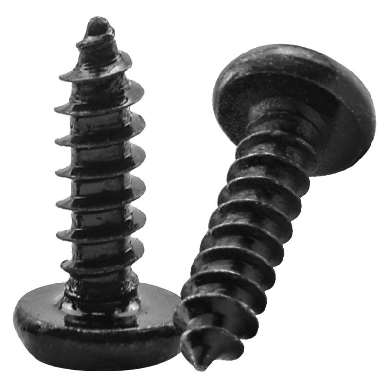 Саморезы по дереву BA Black Cross с круглой головкой, крупный зуб, закаленные M2.9/M3