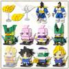 MOC Anime Squarehead Building Blocks Toys Seven Dragon Giant Ape Mecha Figures Somersault Cloud Model Assembly Bricks Kids Gifts