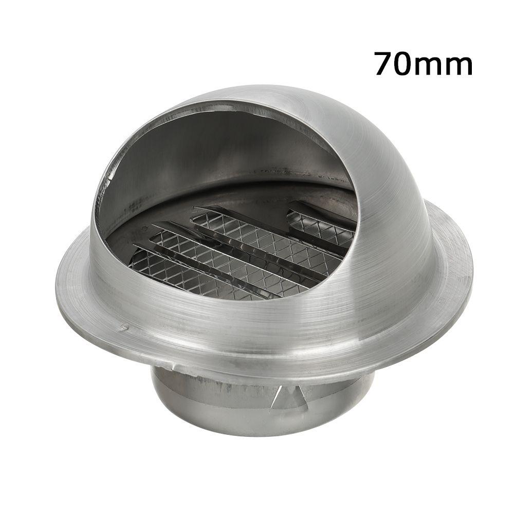 Rat Round Vent Outlet Cover Ducting Ventilation Grilles Vents Waterproof Cap Exterior Wall Air Vent