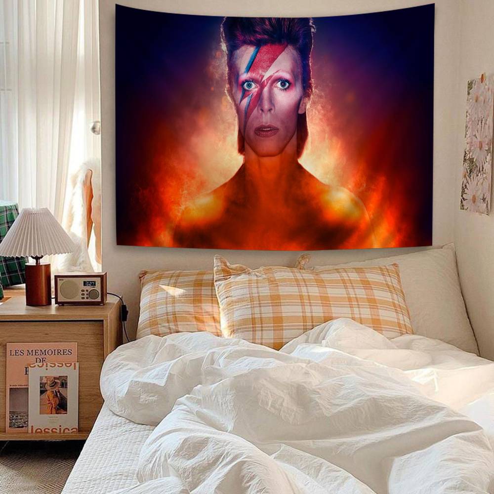 Hot Singer DDavid BBowie Hanging Bohemian Tapestry Bohemian Wall Tapestries Mandala Kawaii Room Decor