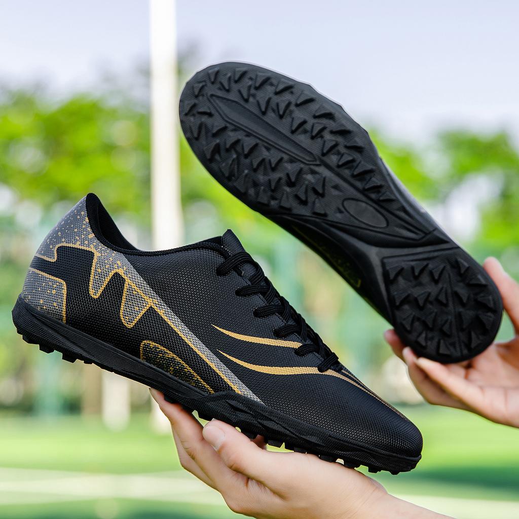 Men's Soccer Shoes TF Non-Slip Turf Soccer Cleats Train Shoes High Quality Comfortable Outdoor Sneakers Fashion Football Boot 45