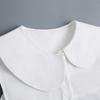 Pure Cotton Ladies False Blouse Collar Ruffle Stand-up Collar  For Women Girls