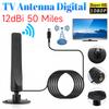4K/1080P HD Digital TV Antenna With Signal Amplifier Indoor Outdoor Antenna For Wide Range Hdtv Reception Home TV Aerial