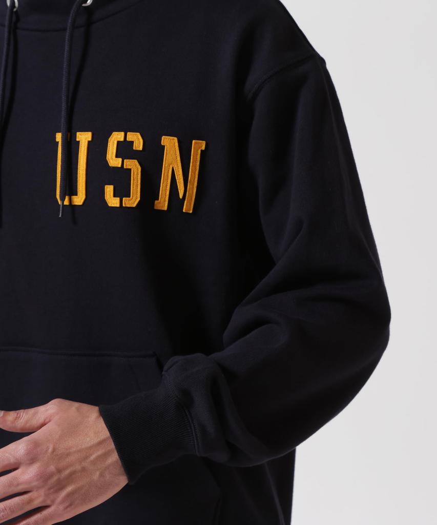 AVIREX Official Store Exclusive US.NAVY MOCK NECK SWEAT Men's 2XL 120 Navy 783-5132012
