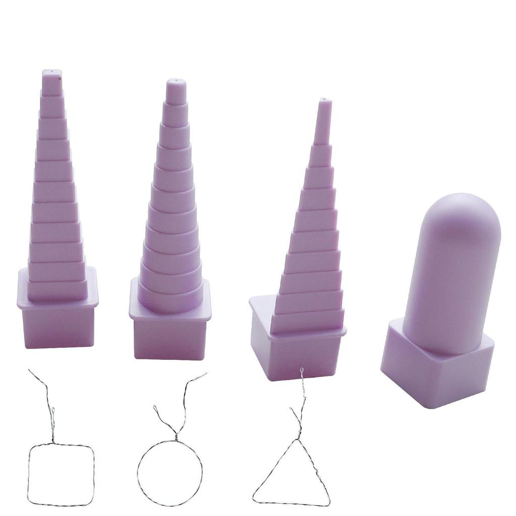 4pc Paper Quilling Border Buddy Bobbin Tower Quilled Creation Craft DIY Tool Set