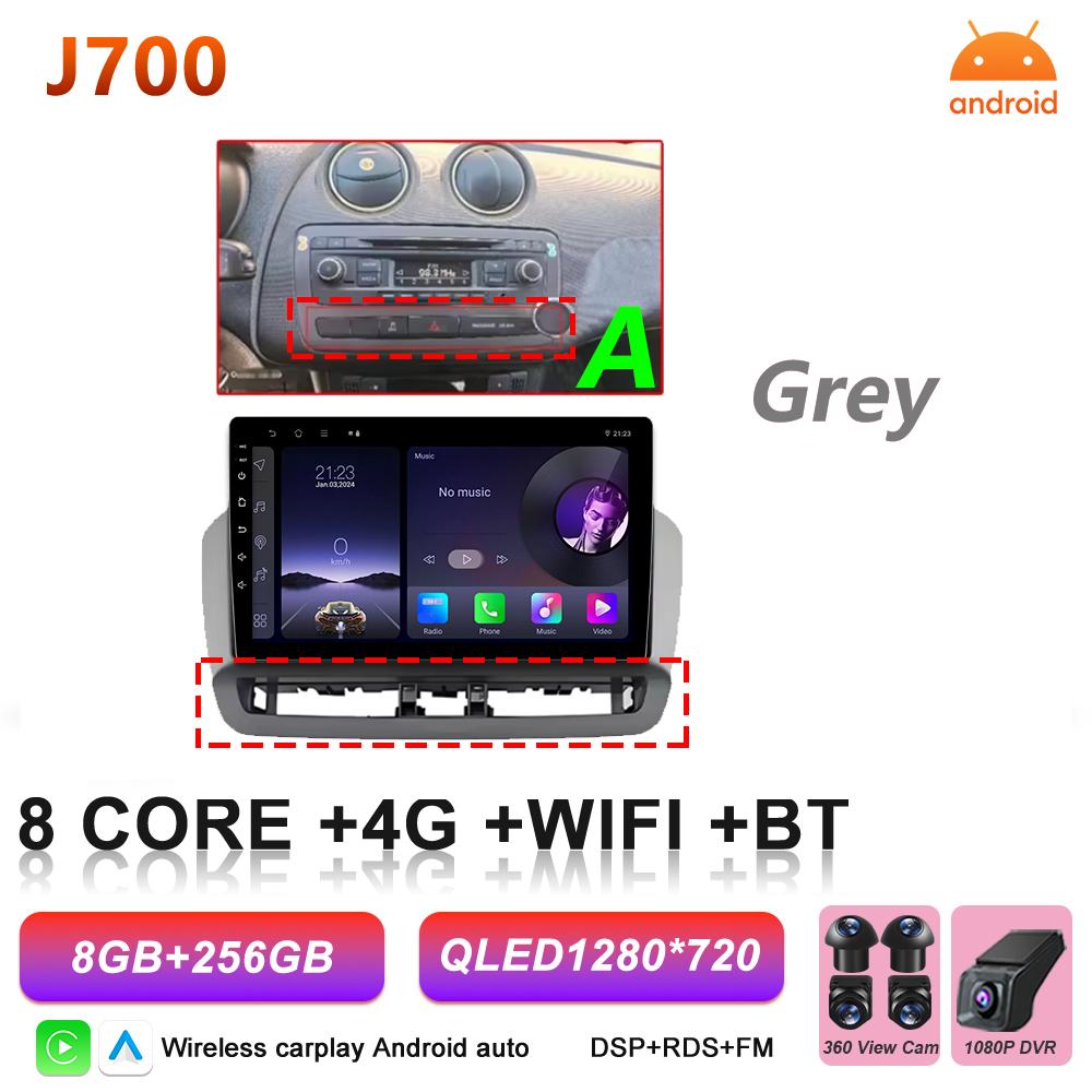 Автомагнитола Android Auto для Seat Ibiza MK4 6J 2009 2010 2012 2013 2014 2015 Carplay Мультимедийный Видео Плеер Стерео Навигация GPS