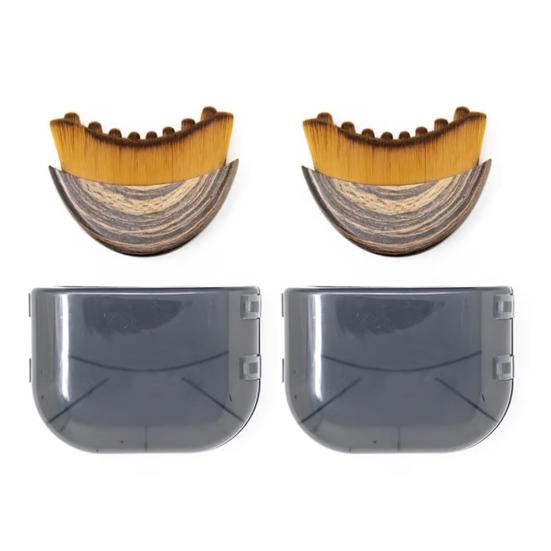 Лимфодренажная массажная щетка для лица, контурный массажер для контурирования линии подбородка и уменьшения отечности, инструмент для скульптурирования лица