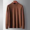 Мужской шерстяной свитер 100% чистая шерсть осень и зима толстый мужской шерстяной свитер со средней горловиной внутренний меринос