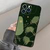 Чехол для мобильного телефона iPhone14 Pro, чехол для мобильного телефона с золотым принтом гинкго билоба, окрашенный и устойчивый к падениям для трех человек