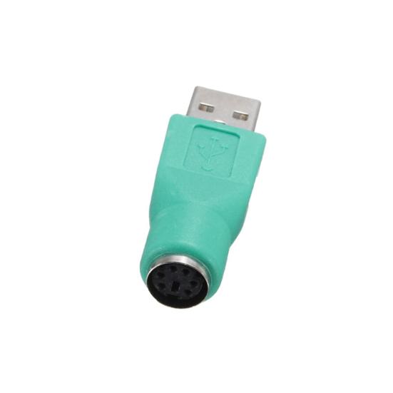 Компьютерная мышь клавиатура USB папа адаптер мама к конвертеру разъем для PS2