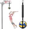 Volleyball Spike Trainer with Fastener Tape Length Adjustable Simple Installation Volleyball Attack Trainer Training Tool