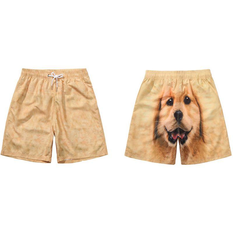 Шорты Husky Sleeping Women's Casual Quick Drying Five Points