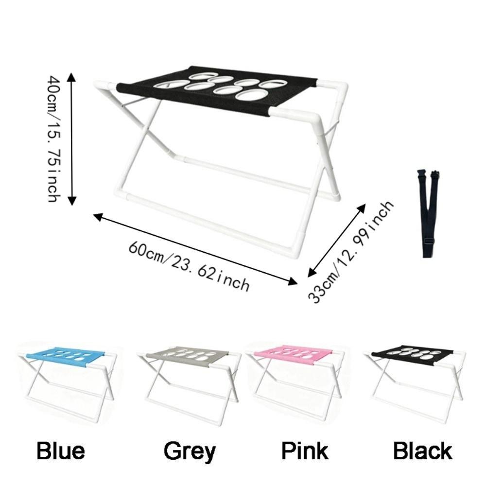 Mesh Pet Bathing Rack Quick Dry Dog Grooming Bed Pet Bathing Drying Table for Pet Shop