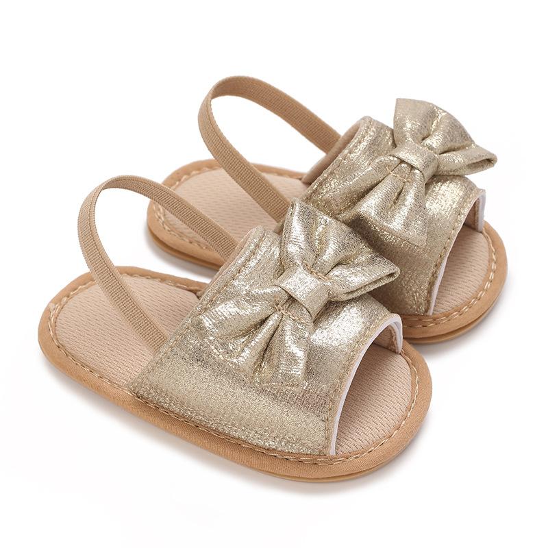 Fashion Girls' Shoes Summer New Baby First Walkers Soft Soled Child Beach Shoe Anti Slip Girls Slippers Comfortable Baby Sandals