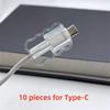 10Pcs Data Cable Protectors, Type-C and USB Charger Protectors, Anti-Break Charging Head Cable Protectors
