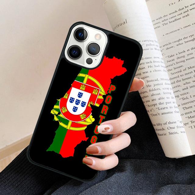 Чехол для телефона с флагом Португалии для iPhone 17 Air 16 15 14 plus 11 12 13 pro max coque Оболочка Fundas