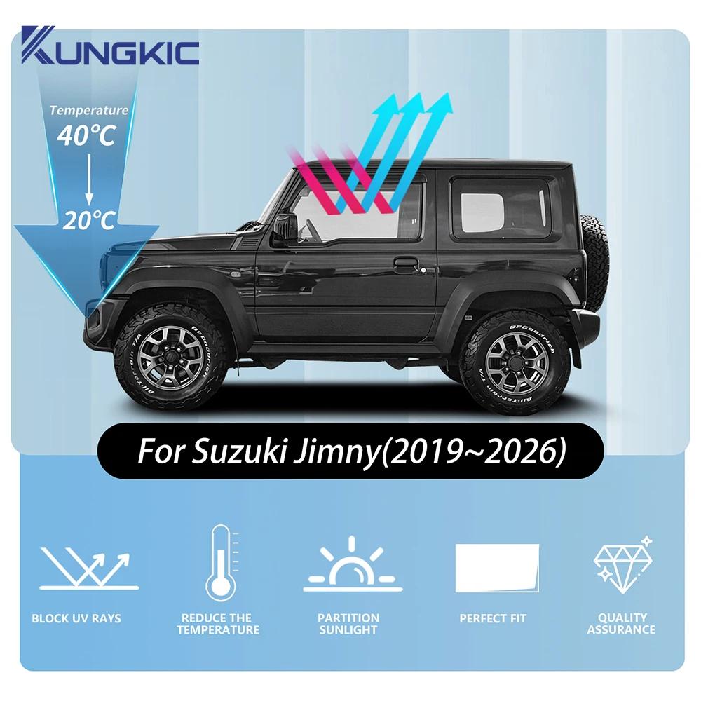 Магнитная сетчатая шторка на окно автомобиля для Suzuki Jimny 2019-2026 3-дверный 5-дверный Передние Задние Боковые Задние Боковые Окна