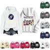 Women's Fashion Casual Long Sleeve Loose Printed Pullover Sports Long Sleeve Hooded Sweatshirt