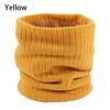 Windproof Collar Scarf Neck Warmer Winter Neck Gaiter Fleece Lined Scarf Circle Loop Scarves