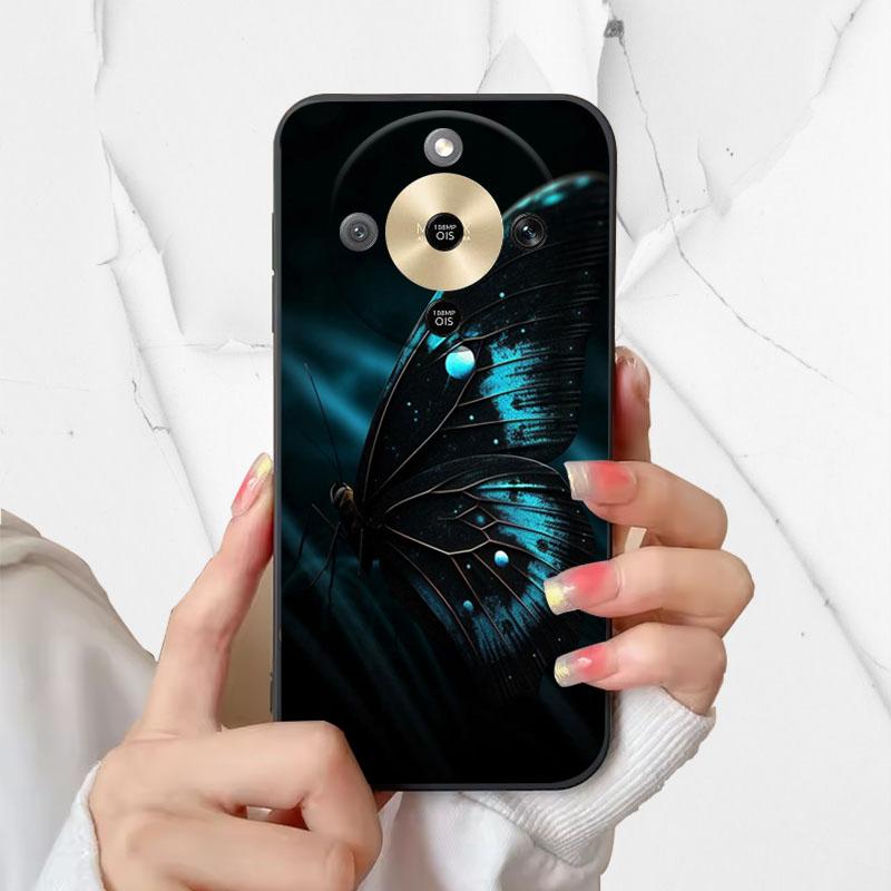 For Honor X9d Case Soft TPU Phone Case For Honor Magic8 Lite Matte Back Cover For Honor X70 Shockproof Silicone Bumper Funda