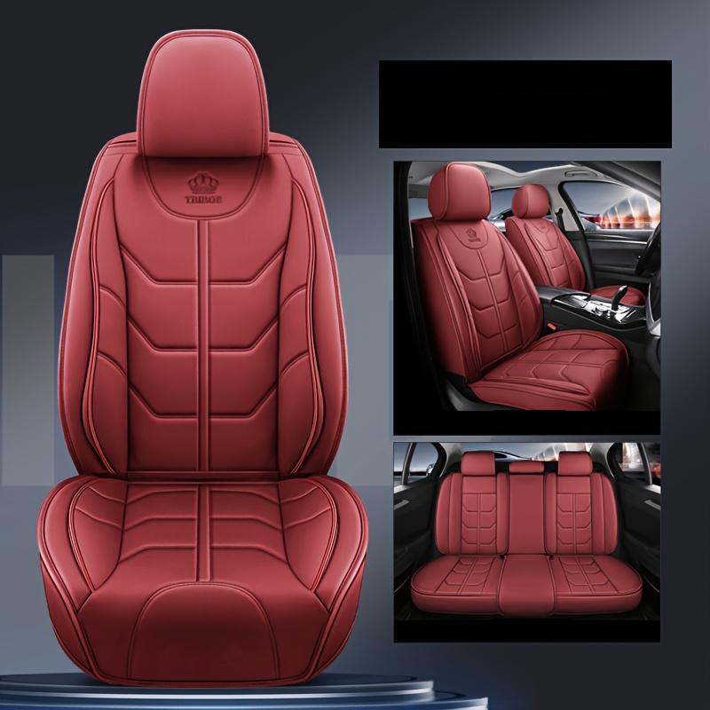 Чехол на автомобильное сиденье на пять мест. Износостойкий, грязеотталкивающий, четырехсезонный. Обычная подушка из искусственной кожи. Полностью покрытый чехол на сиденье автомобиля, специальный внедорожник.