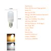 Mini E14 E12 LED Bulb 1.5W 2835 SMD T22 Cold Warm White Light Lamps 85-265V For  Refrigerator Freezer Replace Halogen 15W Lamp
