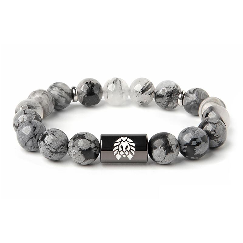 Rastaclat Серия 'Маленький Лев Сюань Е' Картина тушью Бусины Сюань Сплав Маленький Лев Браслет-цепочка в национальном стиле Модель для мужчин и мальчиков Hyun RC1TBB00281 F