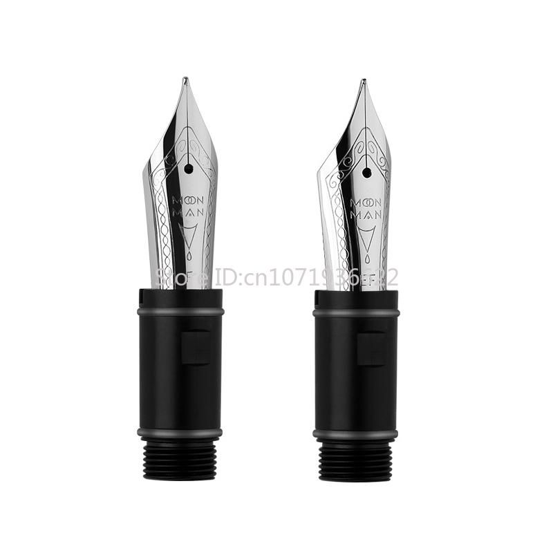2 шт./3 шт. Перо для перьевой ручки MAJOHN №6 EF/F/M/Stub Оригинальный набор запасных перьев для Majohn P136/P138/P139/V60 Аксессуары для письма