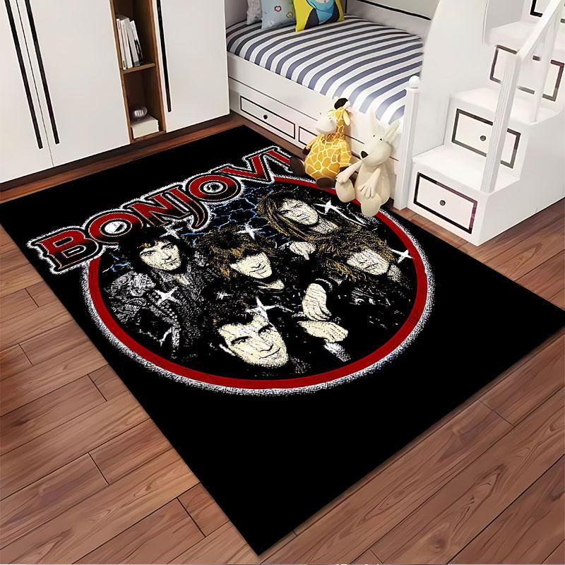 Band Group Retro Style Carpet suitable as a non-slip mat for the living room or bedroom sofa
