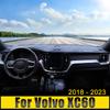 Для Volvo XC60 2018 2019 2020 2024 2024 2024 Чехол на приборную панель автомобиля, защищающий от света, солнцезащитный козырек, коврики с защитой от ультрафиолета, нескользящие коврики