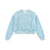 New MLB Sweatshirt Women's Light Blue 31MTF4061-43T