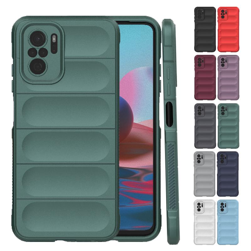 Чехол-накладка для Xiaomi Redmi Note 10S Redmi Note 10S Capas Бампер Противоударная Задняя Мягкий ТПУ Для Fundas Redmi Note 10 10S Pro Чехол