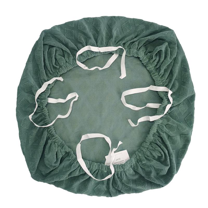 Чехлы для сидений офисных компьютерных кресел из эластичного жаккарда, съемные моющиеся пылезащитные чехлы для сидений офисных кресел