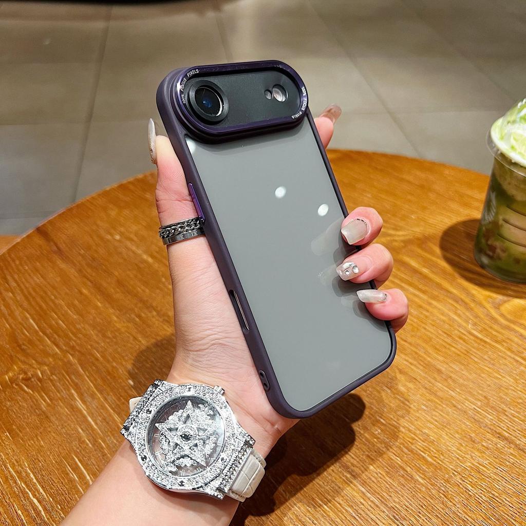 Магнитные чехлы для телефонов, подходящие для IPhone17promax, и чехлы для защиты металлических линз для IPhone 16