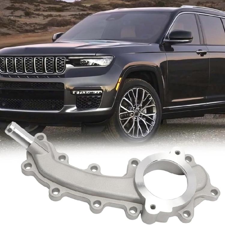 Engine Coolant Water Outlet Tube for 11-20 300 2013-20 1500 3.6L Car Thermostat Housing Water Outlet