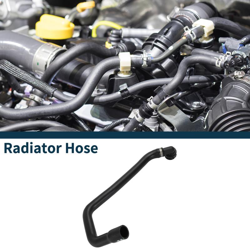 X Autohaux Radiator Hose Heater Hose for Land Rover Freelander 2 (L359) 2006-2016 No.LR006135 Rubber Upper Radiator Hose Black