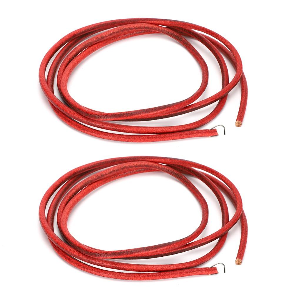 2pcs Cowhide Sewing Machine Belt Red Color Brown Color Replacement Leather Belt 72 Inch Treadle Sewing Machine Belt
